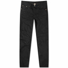 RRL Men's Slim Fit Jean in New Black On Black