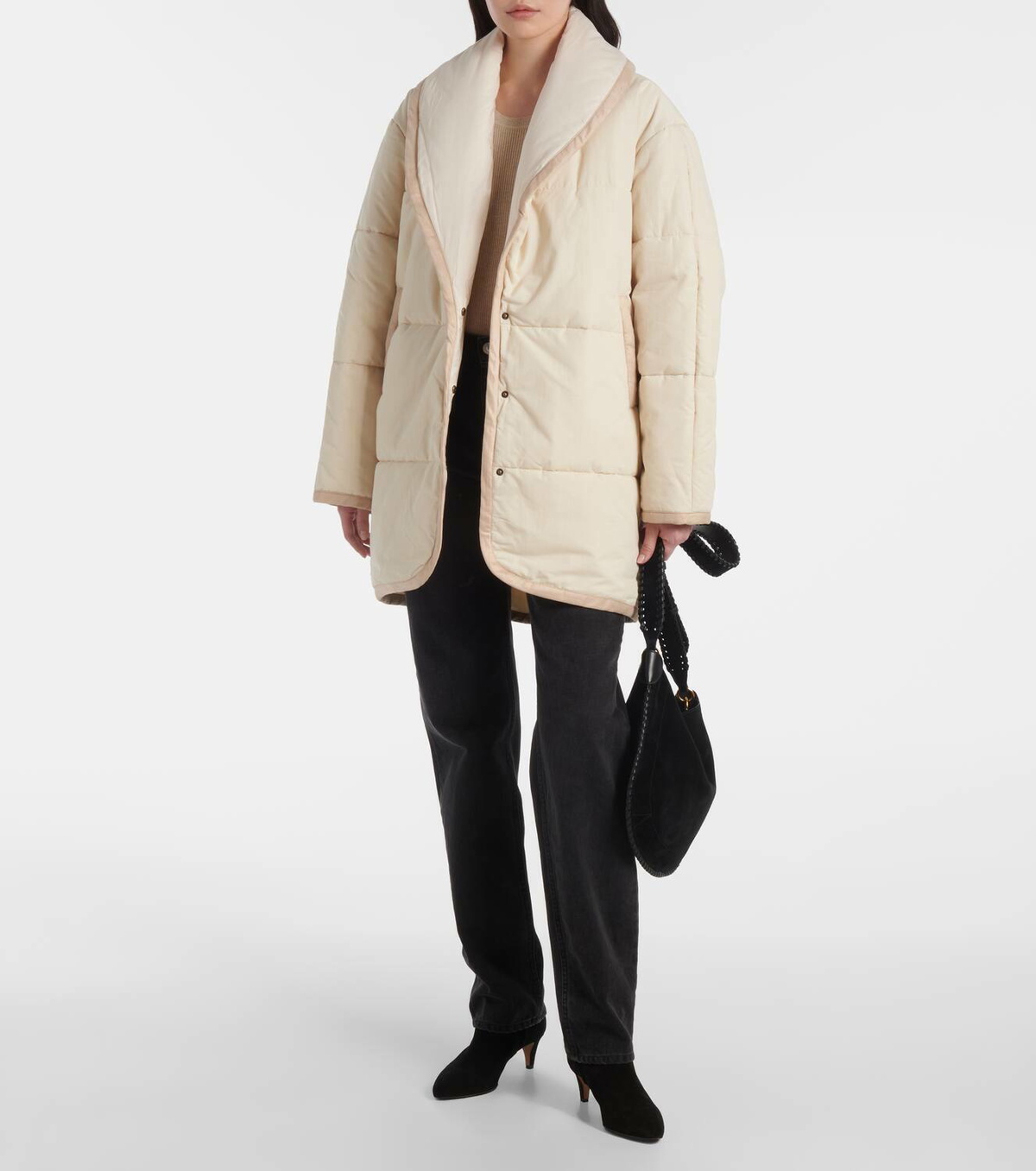 Marant Etoile Gally cotton-blend down coat