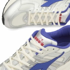 Diadora Men's Mythos Star Metallic Sneaker in Recycled White/Imperial Blue