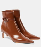 Gianvito Rossi 55 patent leather ankle boots