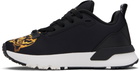 Versace Jeans Couture Black Barocco Sneakers