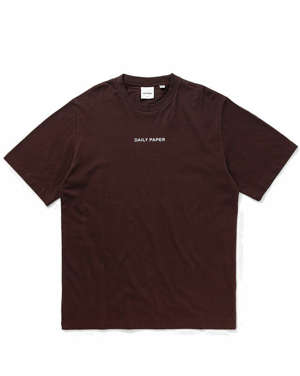 Photo: Daily Paper Etype Ss T Shirt Brown - Mens - Shortsleeves