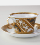 Versace Home I Heart Baroque teacup and saucer