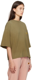 drew house Khaki Scribble T-Shirt