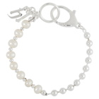Hatton Labs Silver and Pearl 50/50 Bracelet