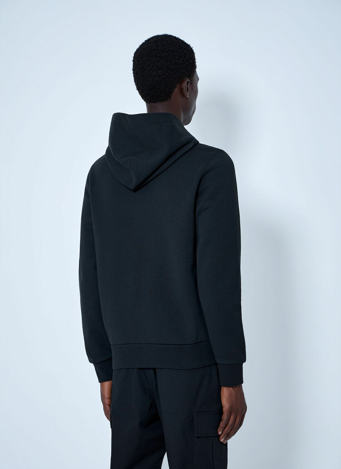 Moncler Zip Hoodie with Logo Patch
