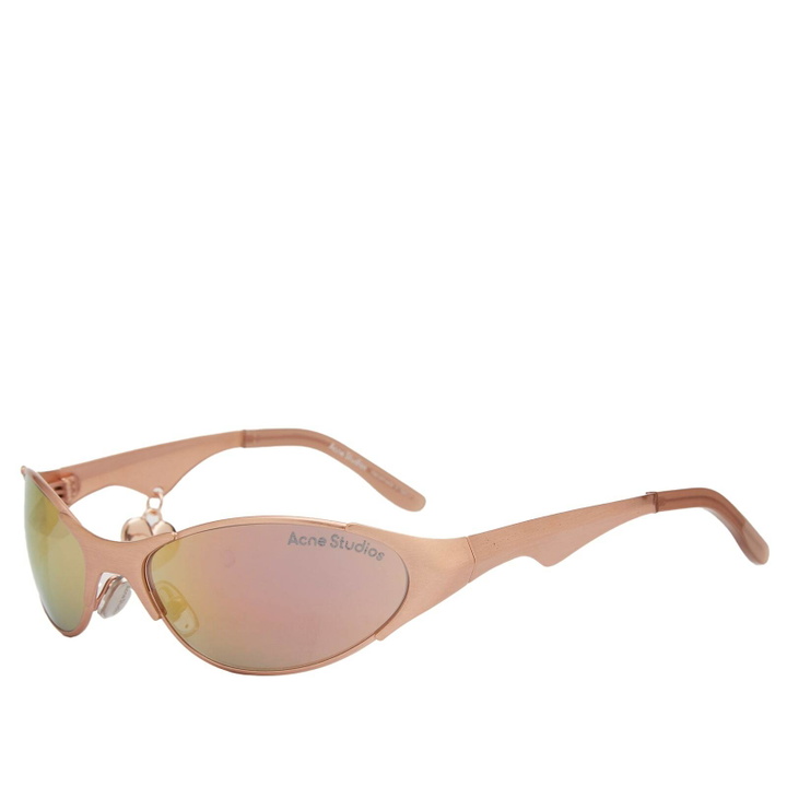 Photo: Acne Studios Men's 90s Sunglasses in Rose Copper 
