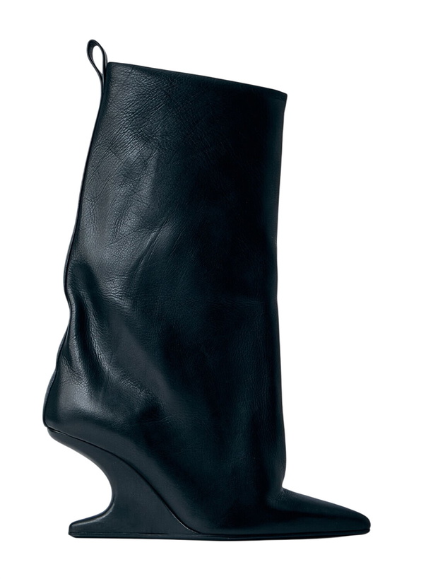 Photo: Rick Owens Cantilever 8 Sharp Flared Boots