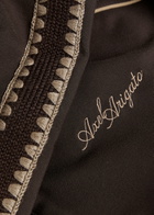 Axel Arigato Carter Knit-trimmed Ponte-jersey Track Jacket Dark Brown
