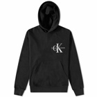 Calvin Klein Men's Monologo Oversized Hoody in Ck Black