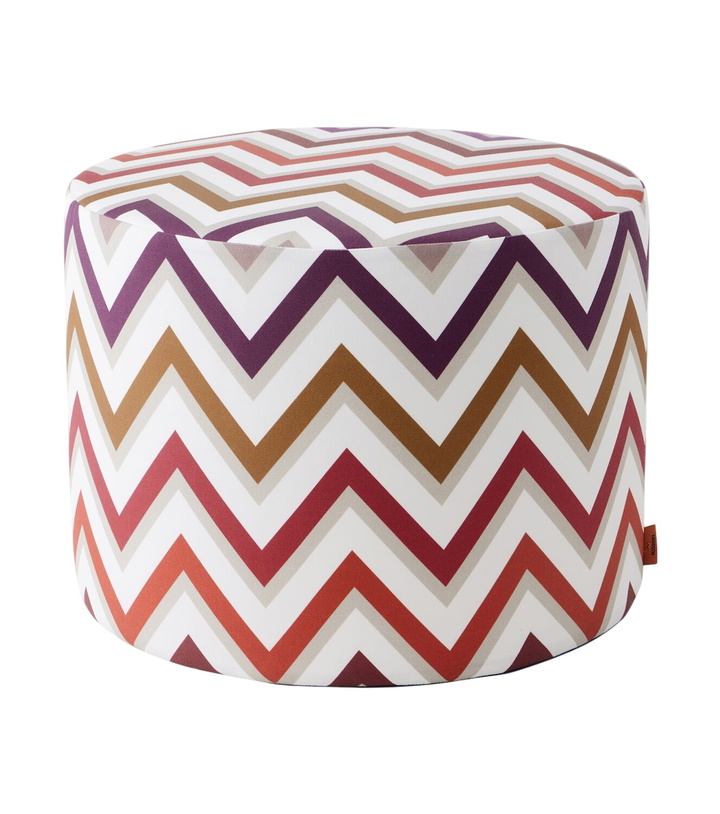 Photo: Missoni Watamu Zigzag pouf