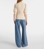 Veronica Beard Coralee cotton-blend top