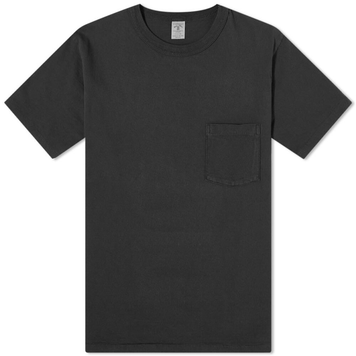 Photo: Velva Sheen Men's Pigment Dyed Pocket T-Shirt in Black