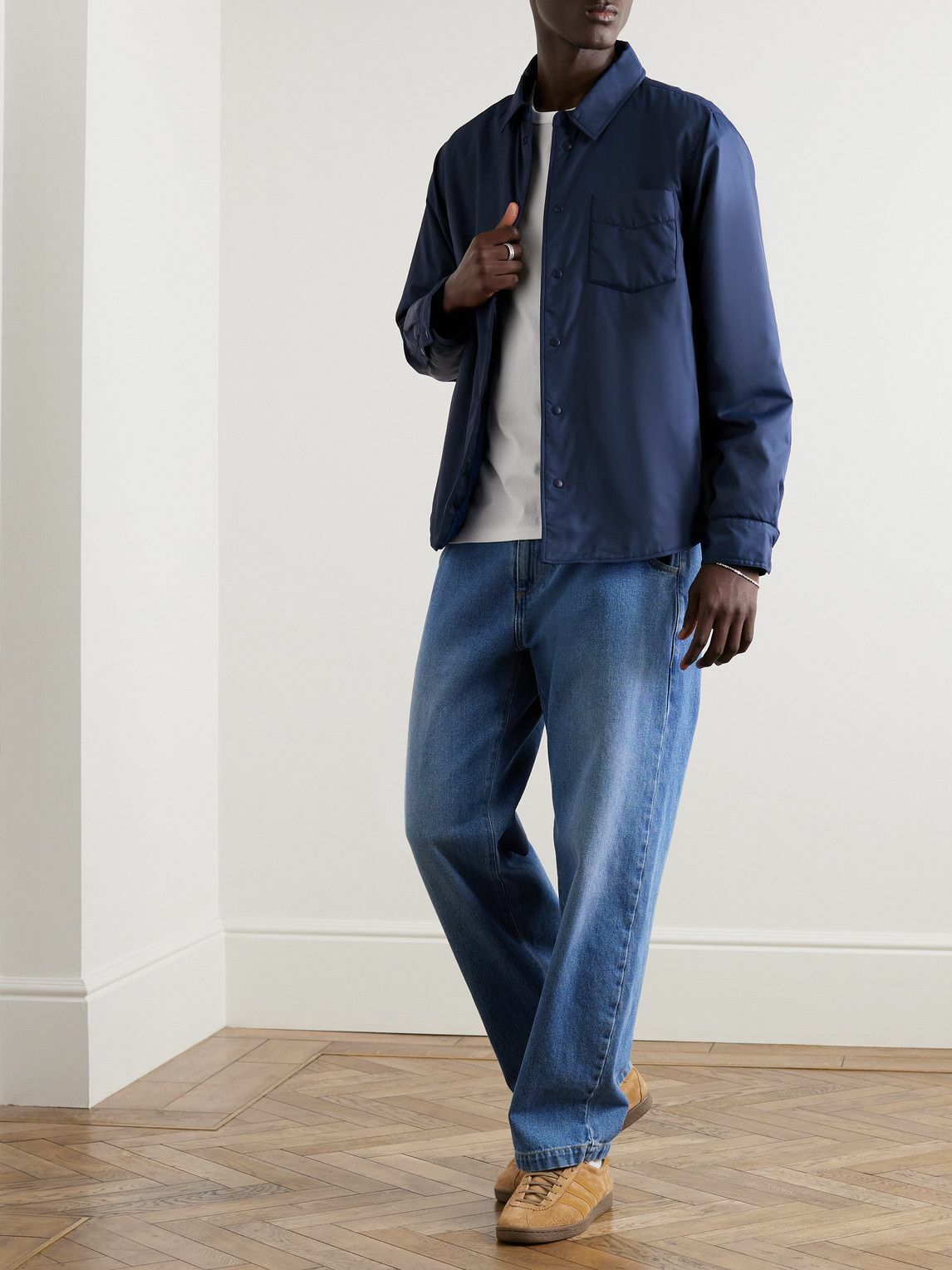 Outerknown - Evolution ECONYL® Shirt Jacket - Blue