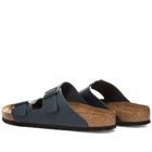 Birkenstock Arizona in Blue Leather