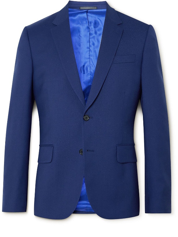 Photo: Paul Smith - Slim-Fit Wool Suit Jacket - Blue