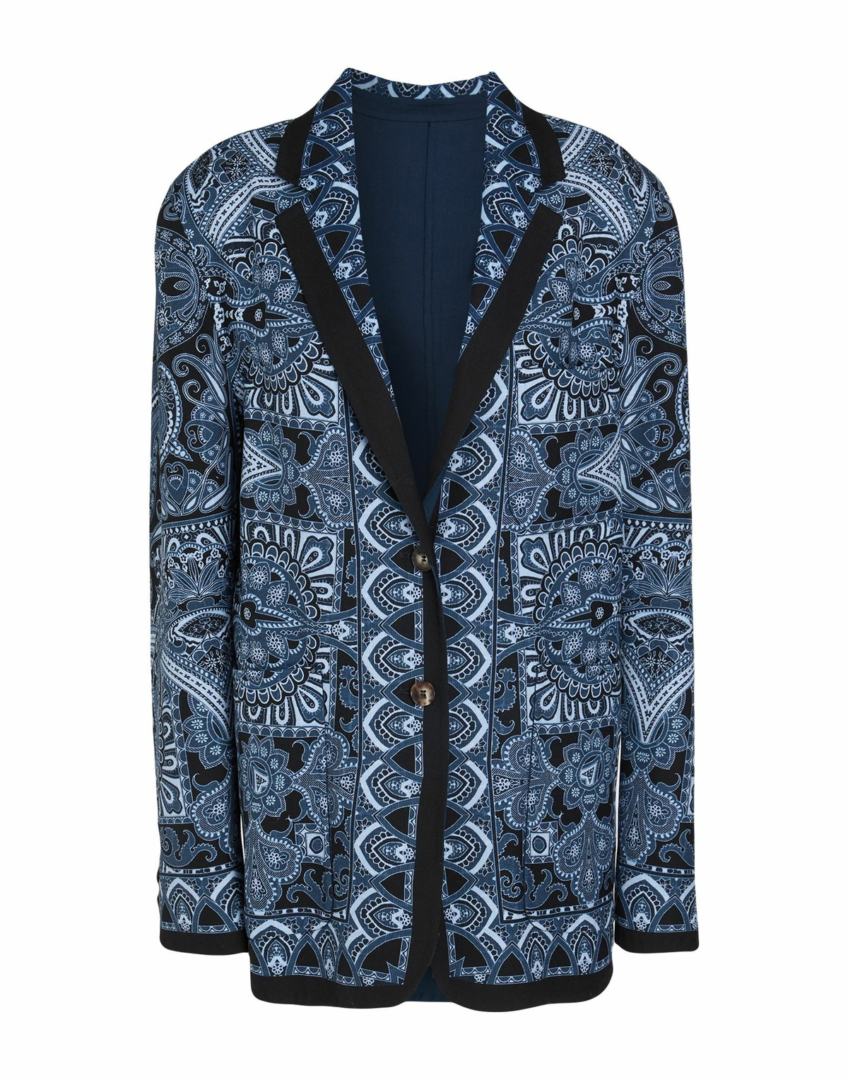 Etro Womens Blazer Slate in Blue