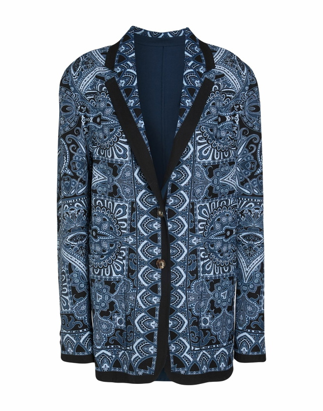 Photo: Etro Womens Blazer Slate in Blue