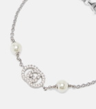 Gucci Interlocking G embellished chain bracelet