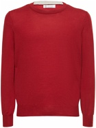 BRUNELLO CUCINELLI - Wool & Cashmere Knit Crewneck Sweater