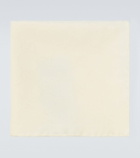 Gucci GG cotton and silk pocket square