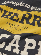 Cherry Los Angeles - Escape Logo-Print Garment-Dyed Cotton-Jersey T-Shirt - Gray