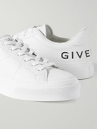 Givenchy - City Sport Leather Sneakers - White