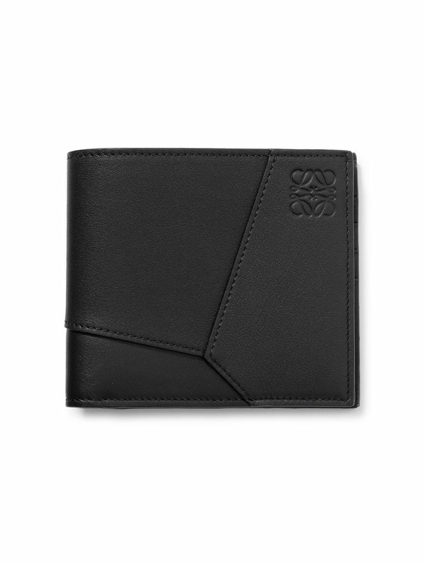 Photo: LOEWE - Puzzle Logo-Embossed Leather Billfold Wallet