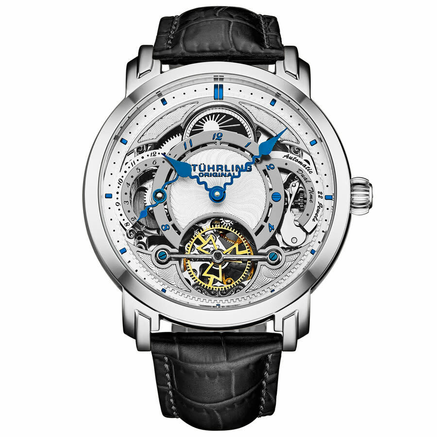 Stuhrling Original Legacy Chronograph Automatic Silver Dial  display picture 2