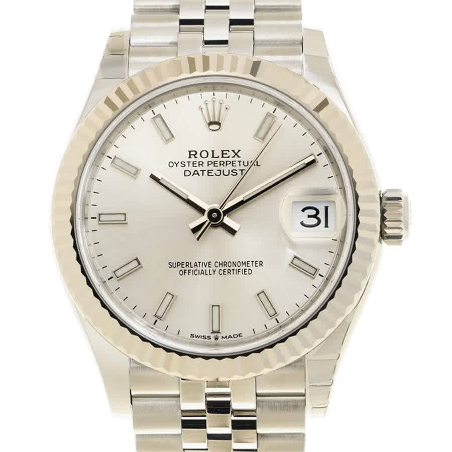 Rolex Datejust 31 Automatic Silver Dial Ladies Watch 278274SSJ