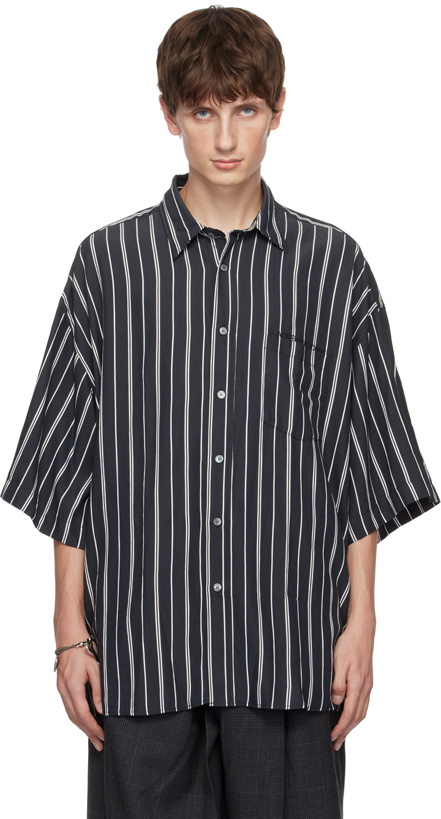 Photo: Acne Studios Black Stripe Shirt