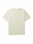 Givenchy - Logo-Embroidered Cotton-Jersey T-Shirt - Neutrals