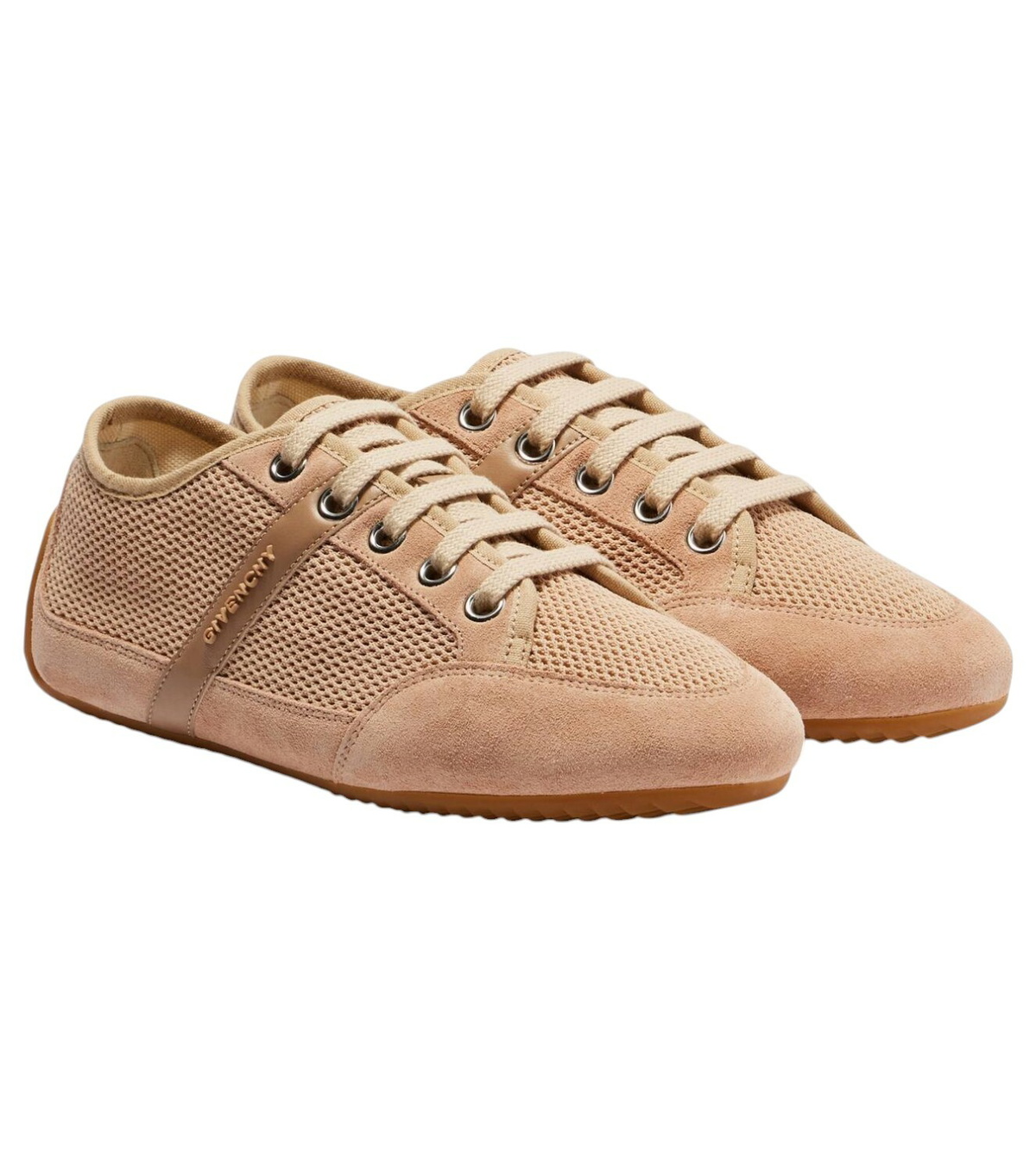 【関税&送料込】Givenchy Beige White Suede G4 Sneaker Givenchy G4 leather sneakers Givenchy