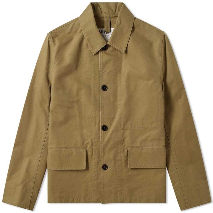 Photo: MHL by Margaret Howell Flap Pocket Jacket Green