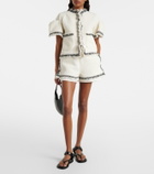 Sacai Bouclé shorts