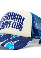Billionaire Boys Club Camo Arch Logo Jersey Trucker cap - Blue - One Size