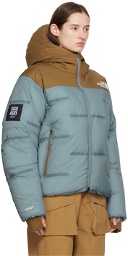 UNDERCOVER Blue & Brown The North Face Edition Nuptse Down Jacket