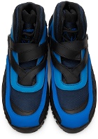 Kiko Kostadinov Black & Blue Jehtra High-Top Sneakers