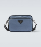 Prada Re-Nylon leather-trimmed shoulder bag