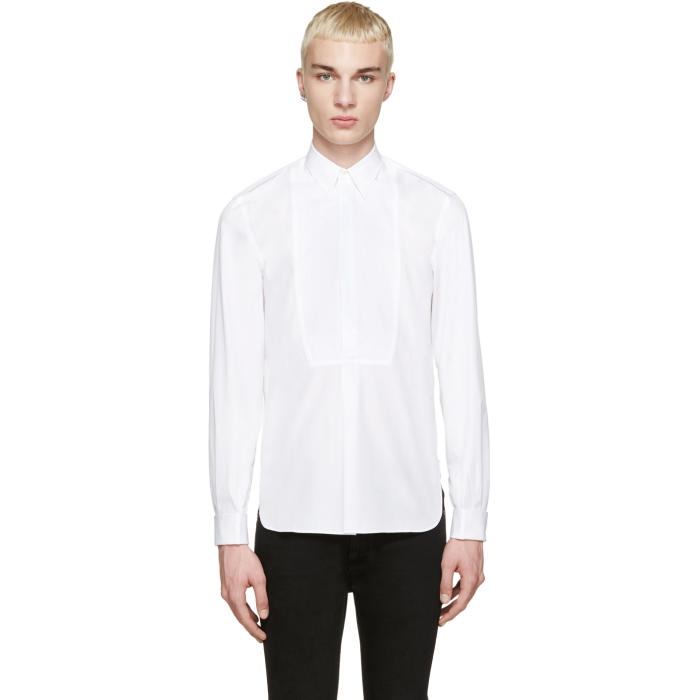 Photo: Maison Margiela White Tuxedo Shirt