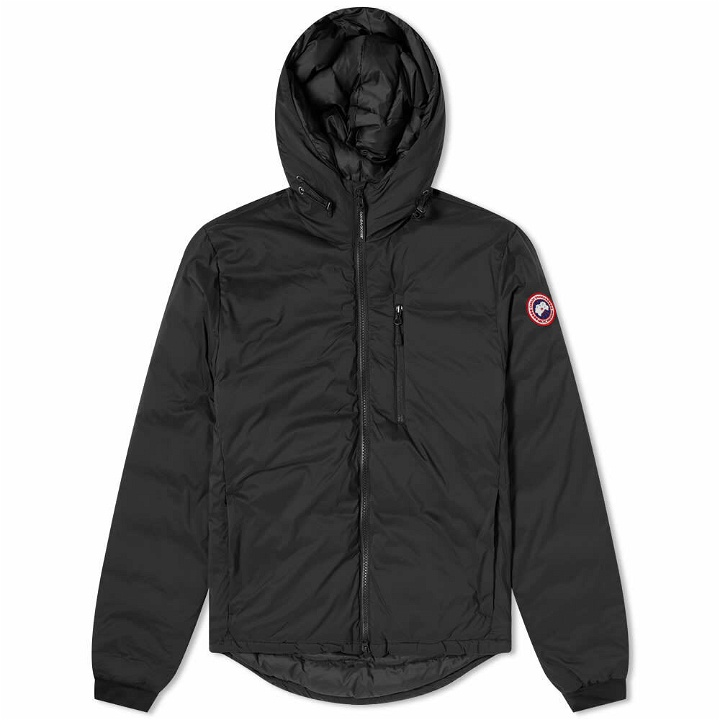 Photo: Canada Goose Men's Lodge Hooded Jacket in Black