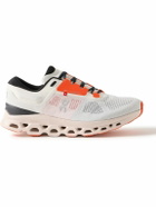 ON - Cloudstratus 3 Rubber-Trimmed Mesh Running Sneakers - White