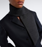 The Row Wool and silk scarf