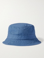 POLO RALPH LAUREN - Logo-Embroidered Cotton-Twill Bucket Hat - Blue