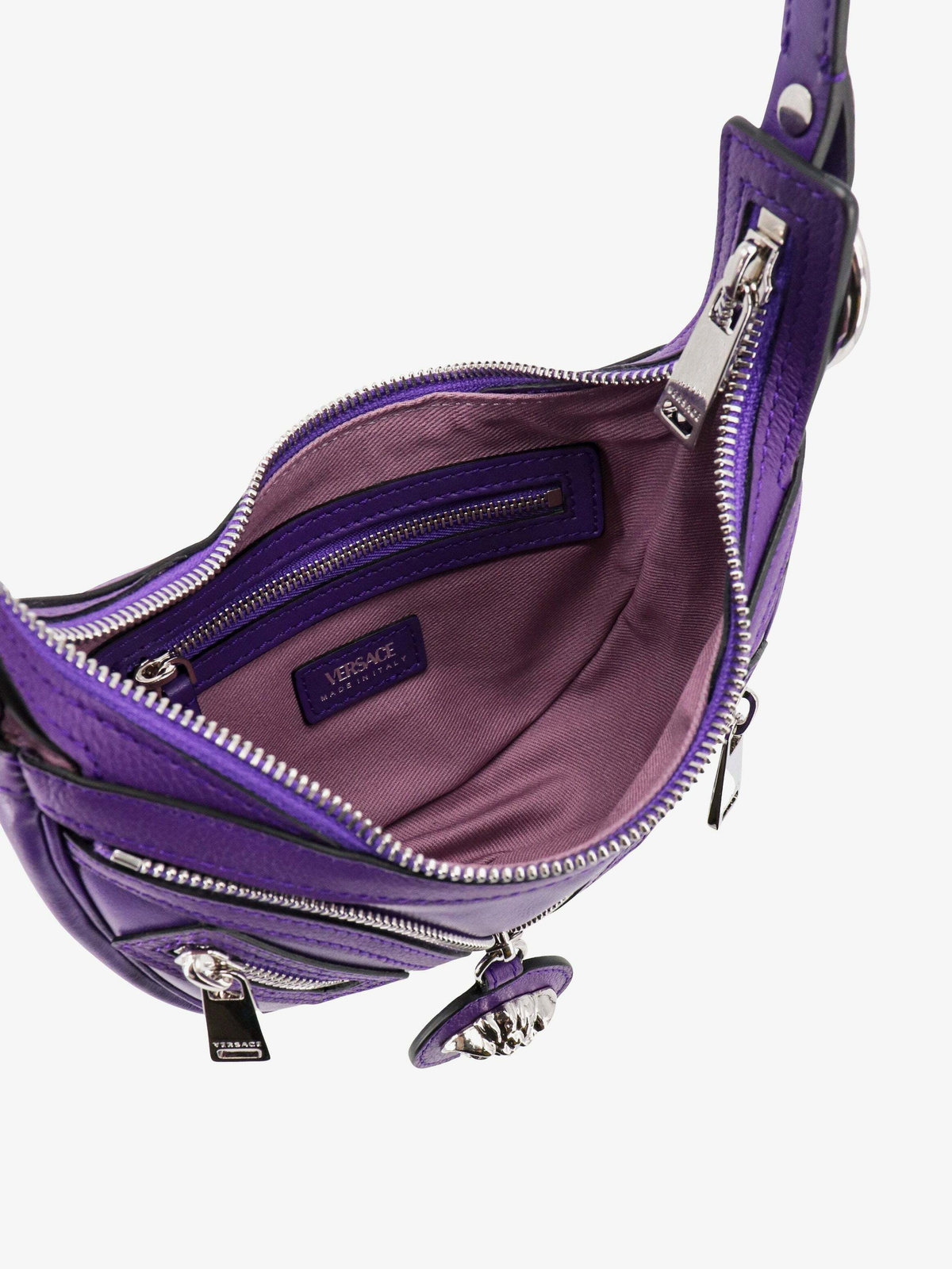 Versace Handbag Purple   Womens
