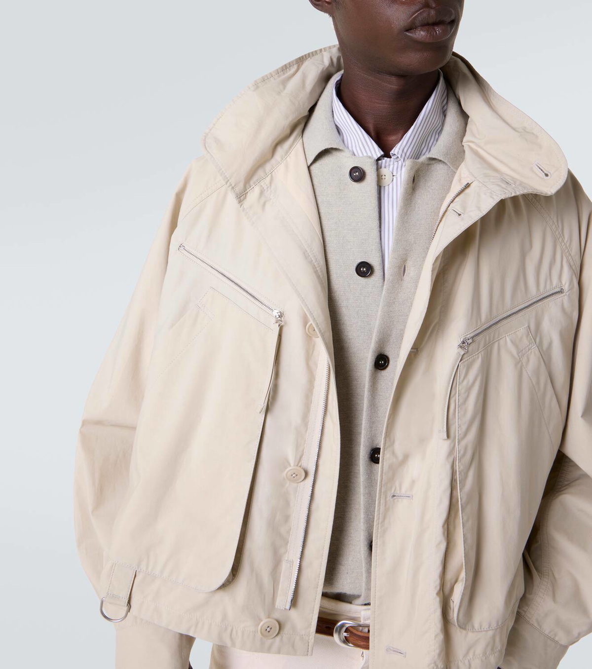 Lemaire Parachute cotton blouson Lemaire