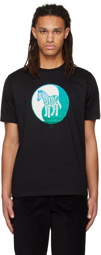 PS by Paul Smith Black Yin Yang Zebra T-Shirt