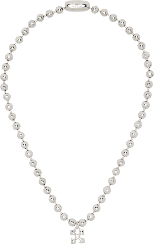 Photo: Off-White Arrow Ballchain Necklace
