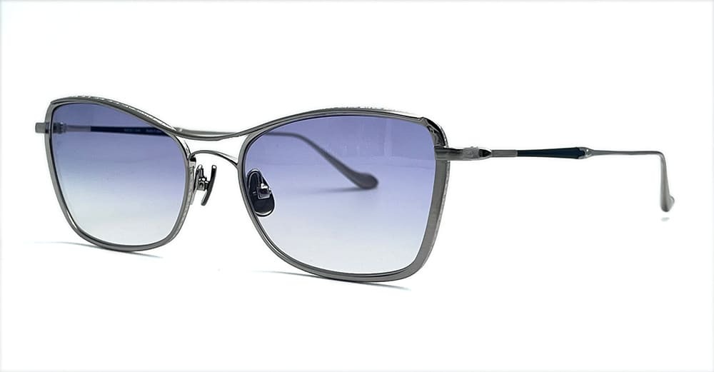 Matsuda M3147 - Brushed Silver Sunglasses