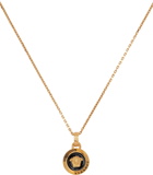 Versace Gold Medusa Head Necklace